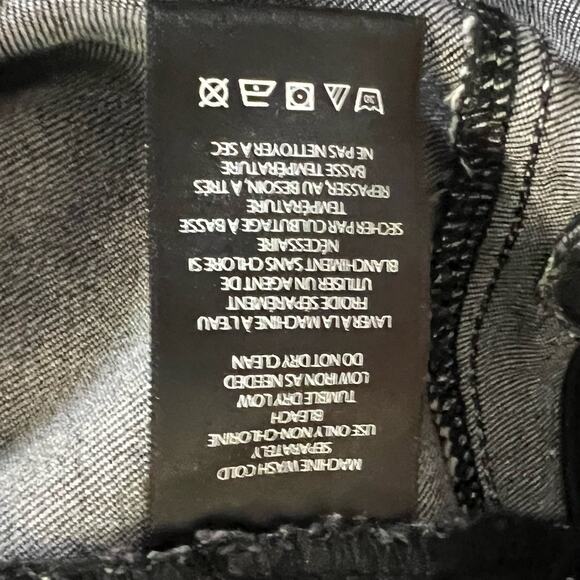 Urban Outfitters BDG Women's Jeans Size 32 Black Flare Legs Wide Waist Band - Picture 14 of 15